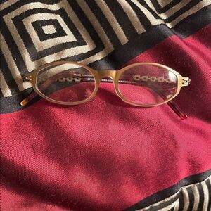 Elegant Gold Women's Eyeglasses